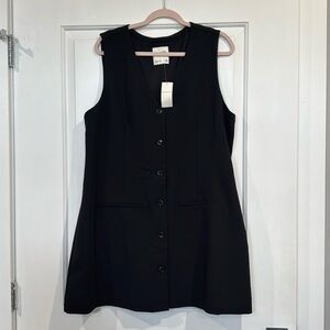 NWT Abercrombie Vest Mini Dress